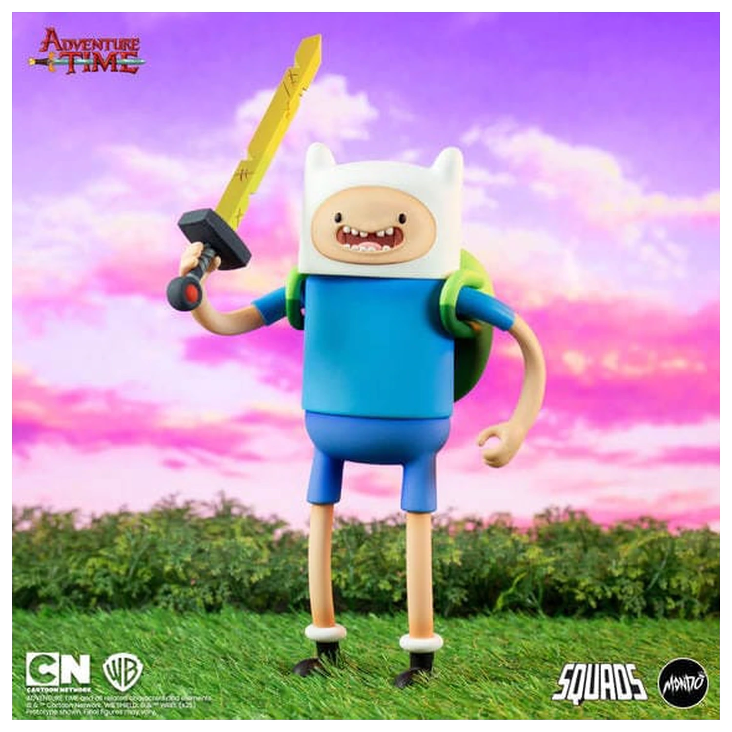 Adventure Time Weichvinyl Figur Jake & Finn 21 cm Produktfoto