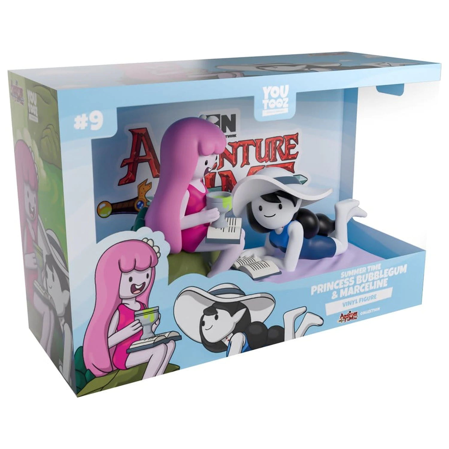 Adventure Time Vinyl Figur Princess Bubblegum & Marceline Summertime 12 cm Produktfoto