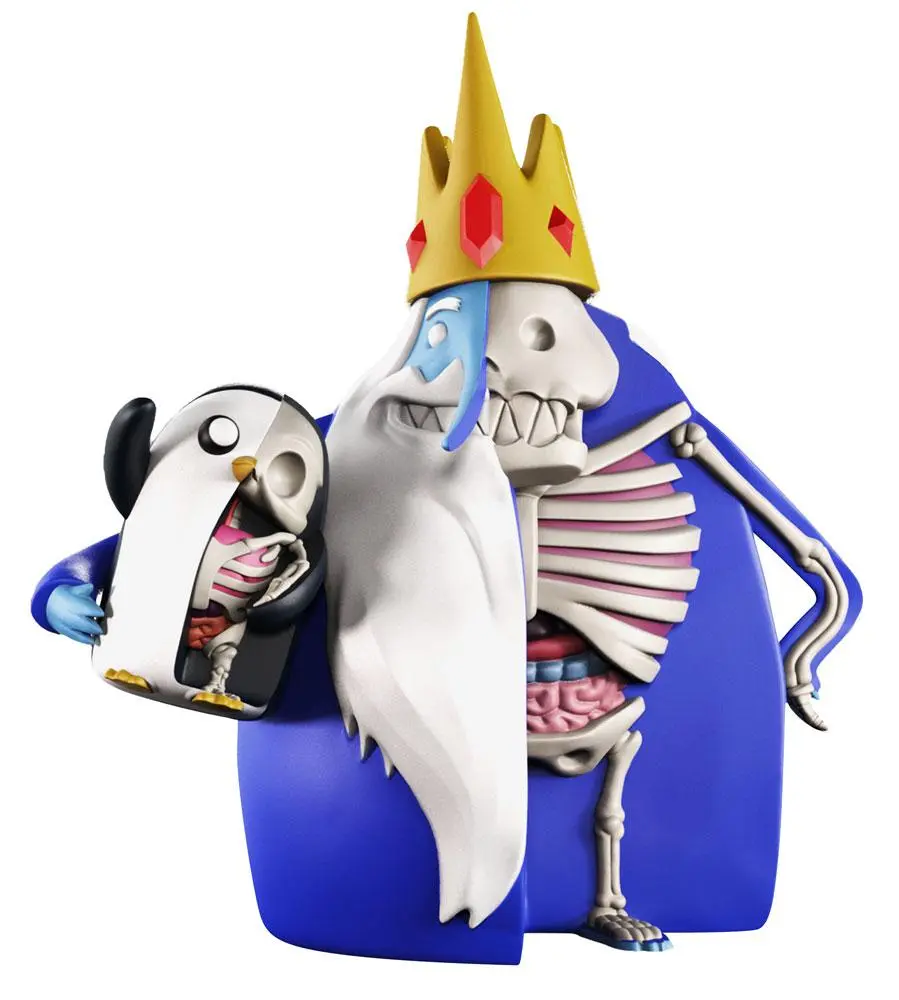 Adventure Time XXRAY PLUS Figuren Doppelpack Ice King & Gunter 11-21 cm Produktfoto