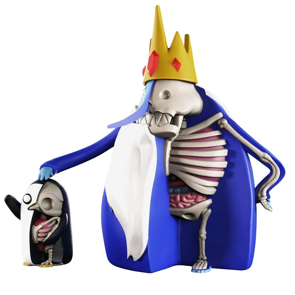 Adventure Time XXRAY PLUS Figuren Doppelpack Ice King & Gunter 11-21 cm Produktfoto