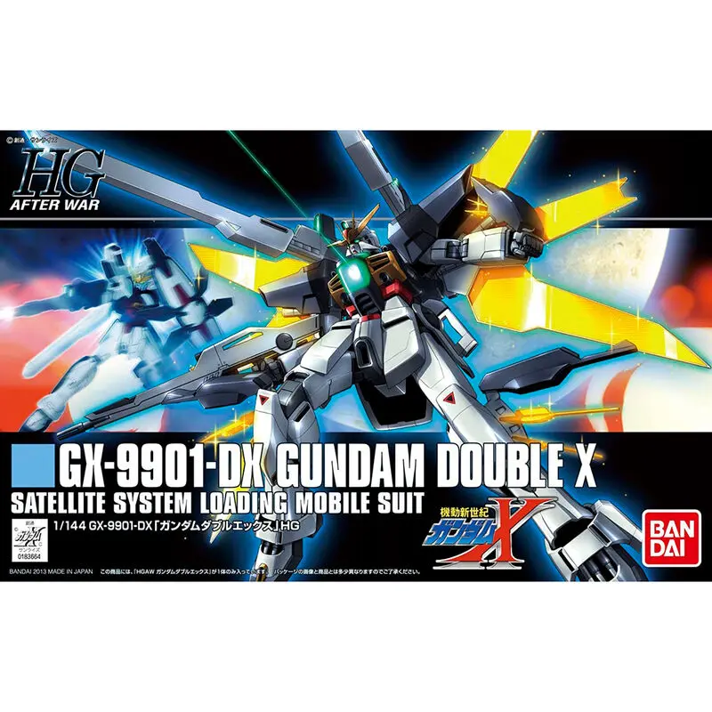 After War Gundam X Gundam Double X Modelbausatz Figur 13 cm Produktfoto