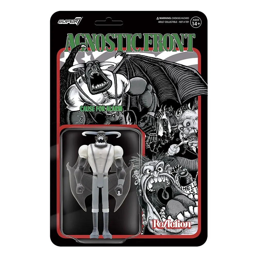 Agnostic Front ReAction Actionfigur Eliminator (Grayscale) 10 cm Produktfoto