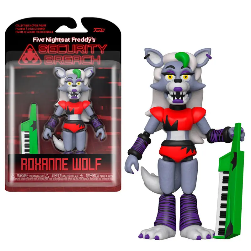 Five Nights at Freddy's Security Breach Action Figur Roxanne Wolf 13 cm Produktfoto