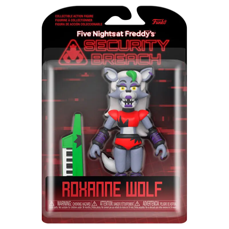 Five Nights at Freddy's Security Breach Action Figur Roxanne Wolf 13 cm Produktfoto