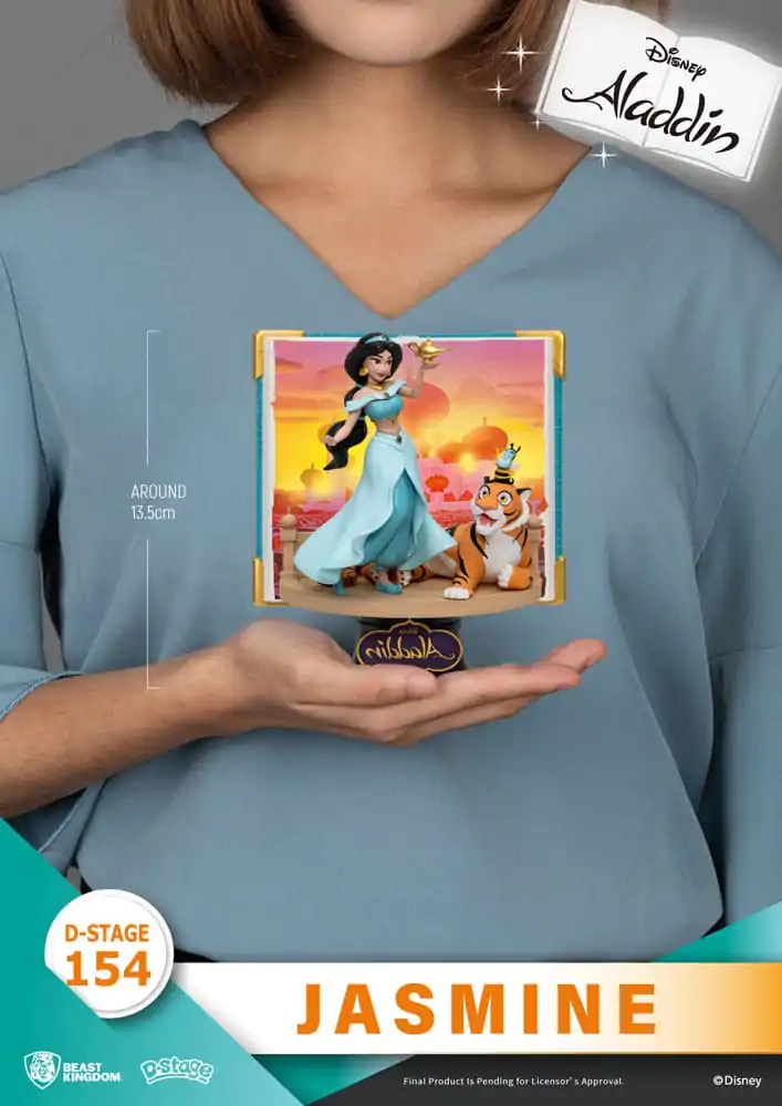 Aladdin Book Series D-Stage PVC Diorama Jasmine 15 cm termékfotó