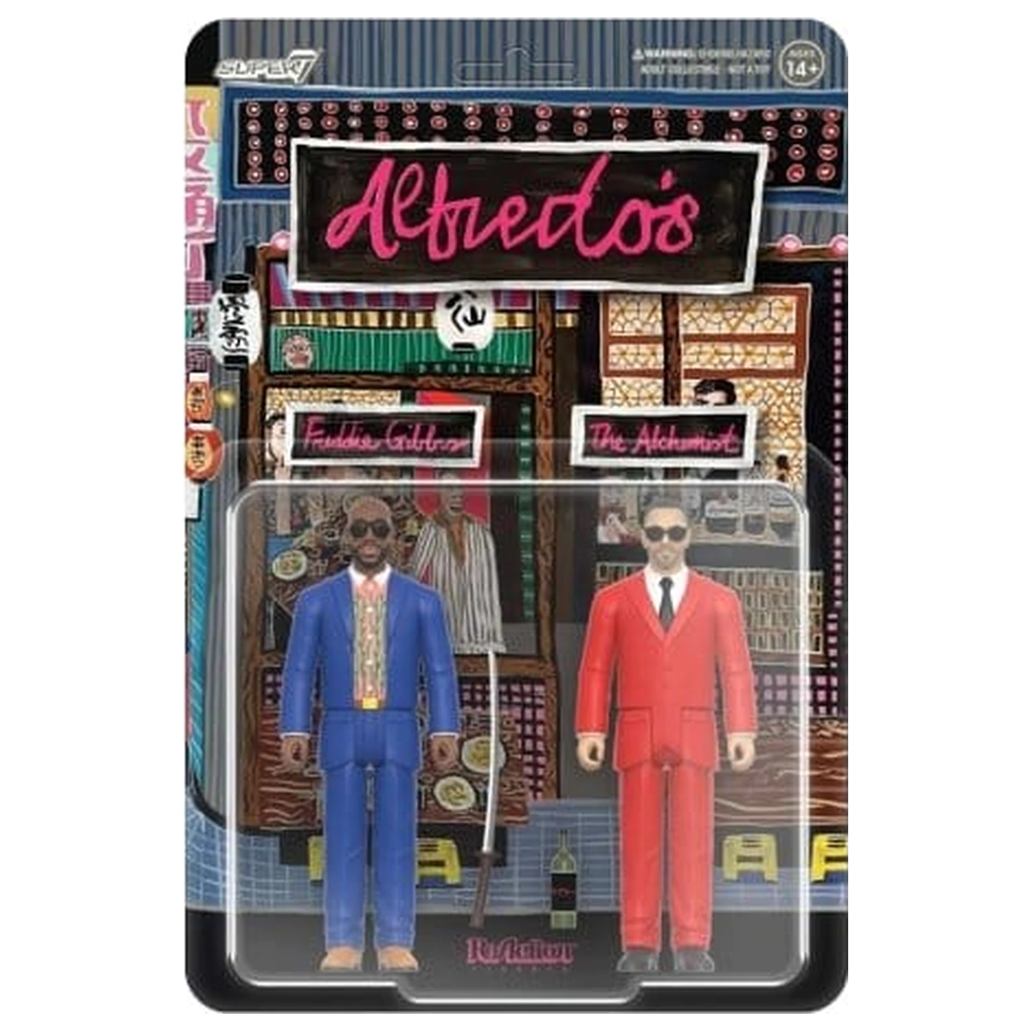 Alfredo ReAction Actionfiguren 2er-Pack Welle 01 Freddie Gibbs und The Alchemist 10 cm Produktfoto