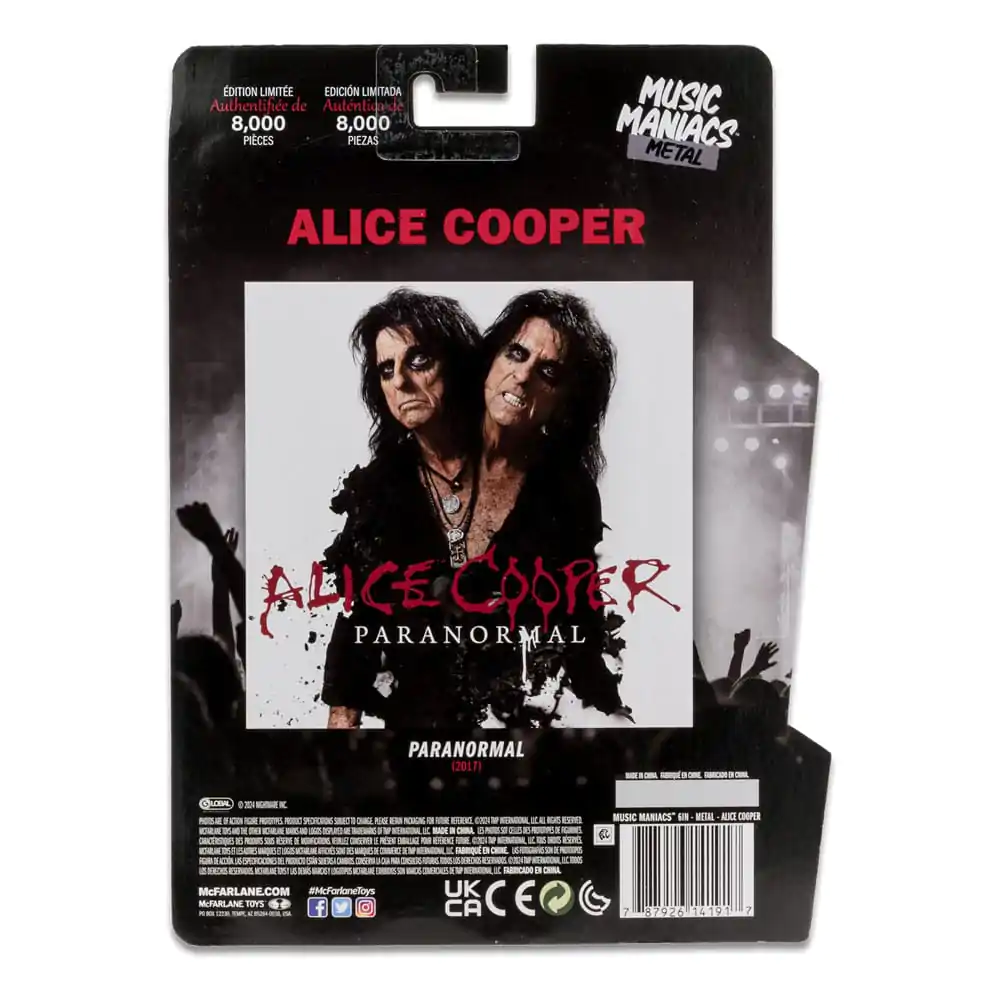 Alice Cooper Metal Music Maniacs Actionfigur Alice Cooper 15 cm termékfotó