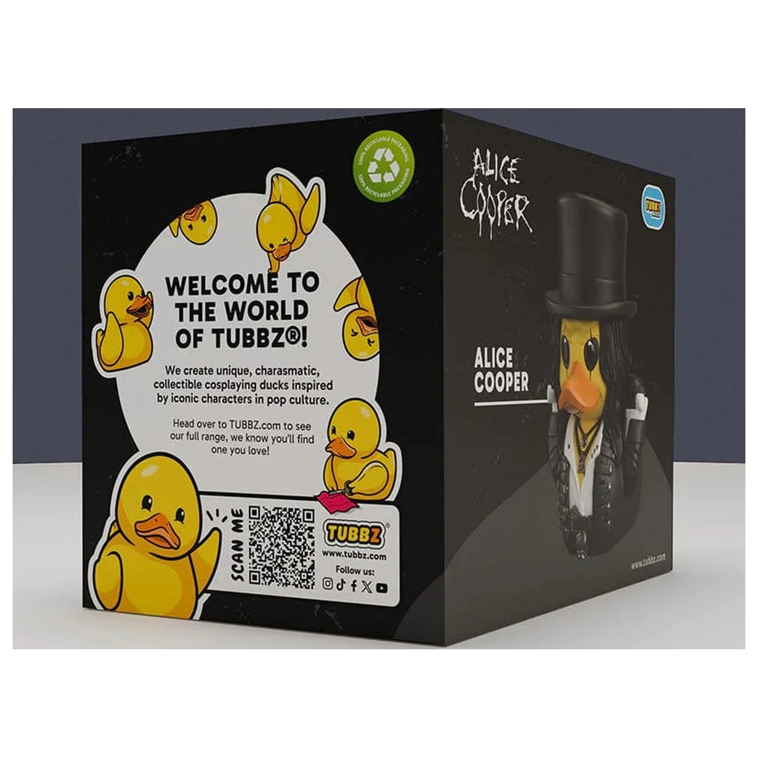 Alice Cooper Tubbz PVC Figur Boxed Edition 10 cm Produktfoto