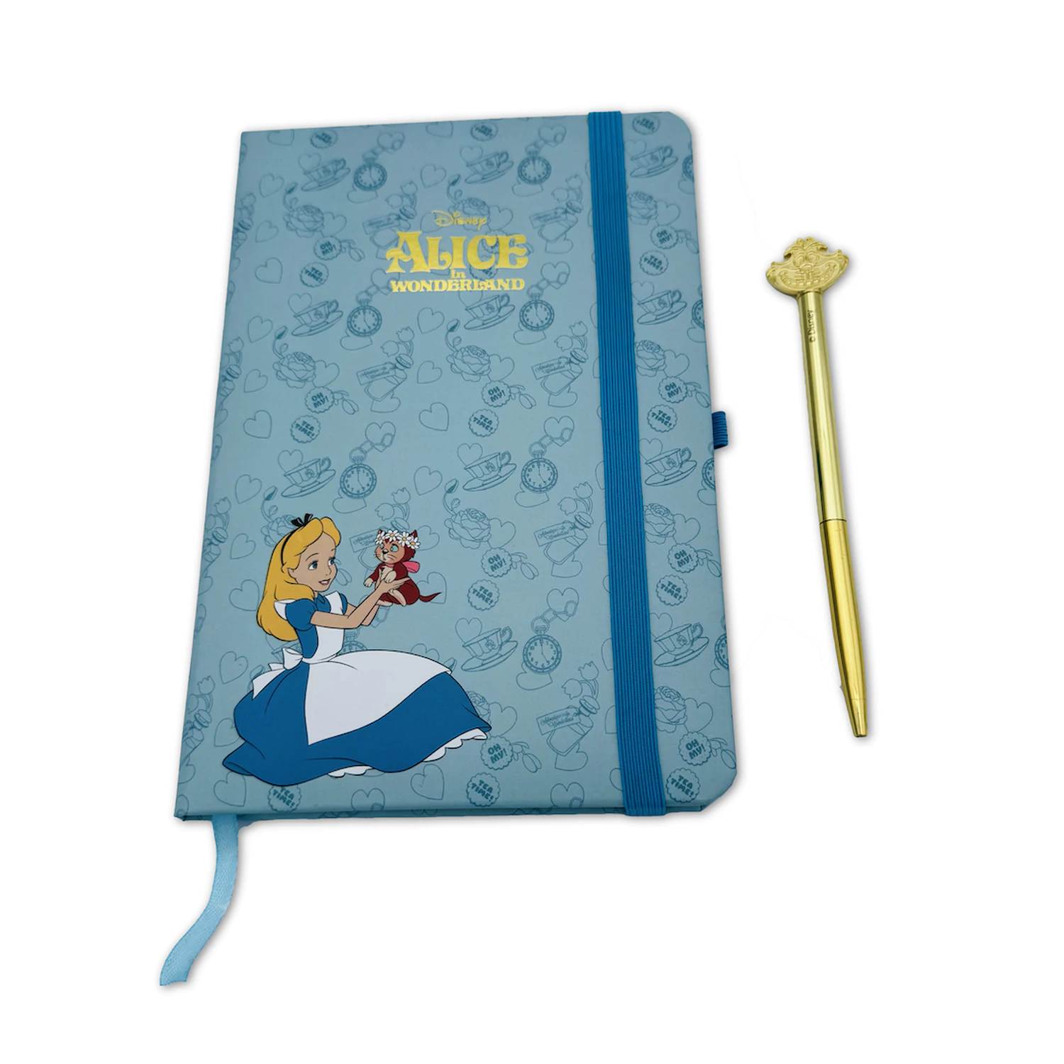 Alice in Wonderland Premium Pack A5 Notizbuch + Stift Produktfoto