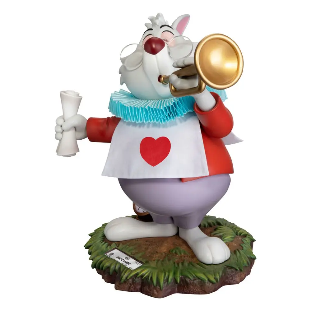 Alice im Wunderland Master Craft Statue The White Rabbit 36 cm termékfotó