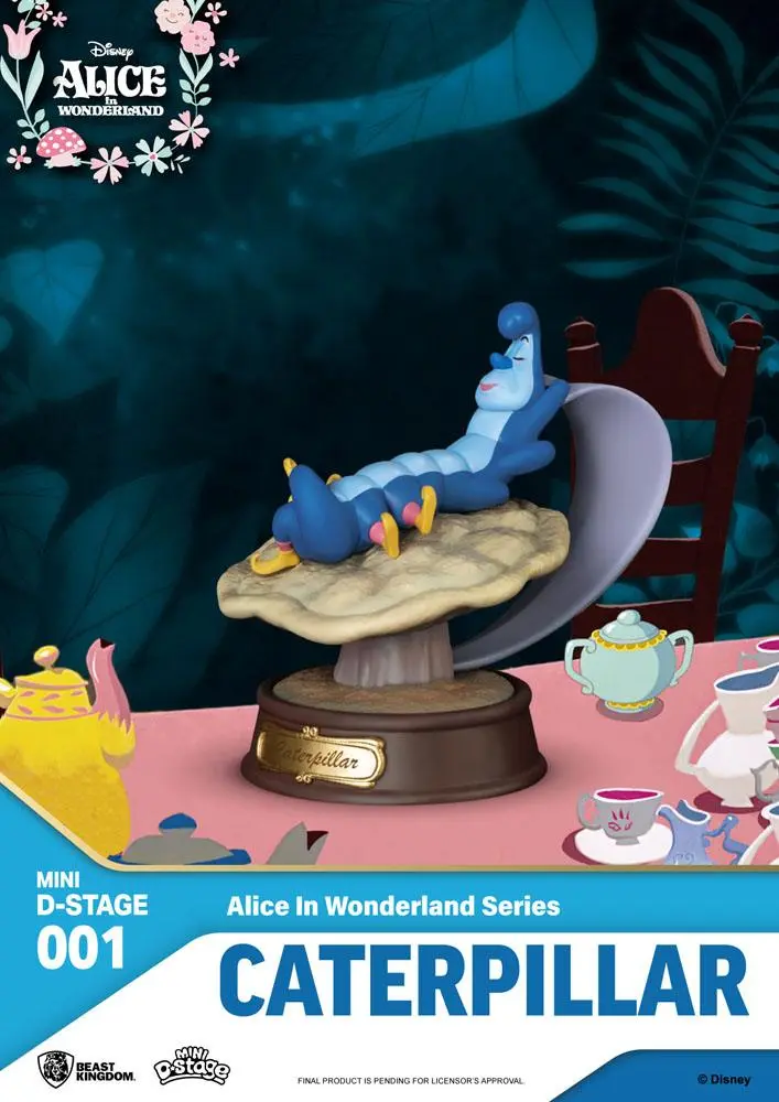 Alice im Wunderland Mini Diorama Stage Statuen 6-er Pack 10 cm Produktfoto