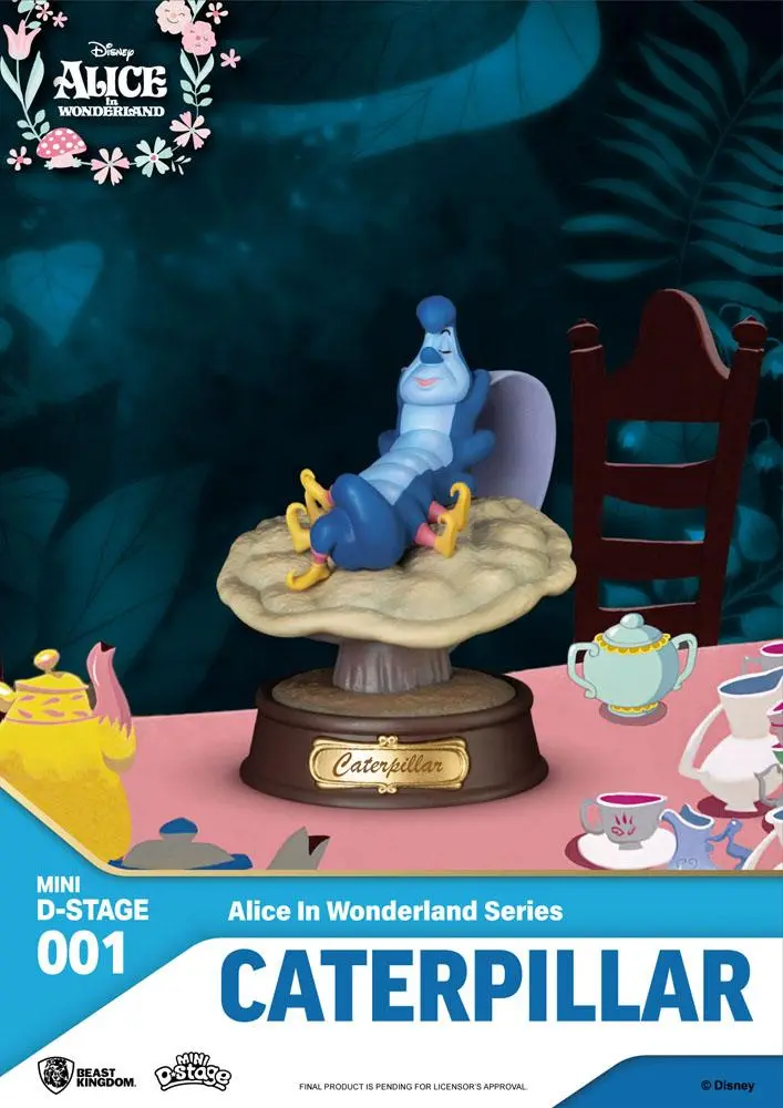 Alice im Wunderland Mini Diorama Stage Statuen 6-er Pack 10 cm Produktfoto