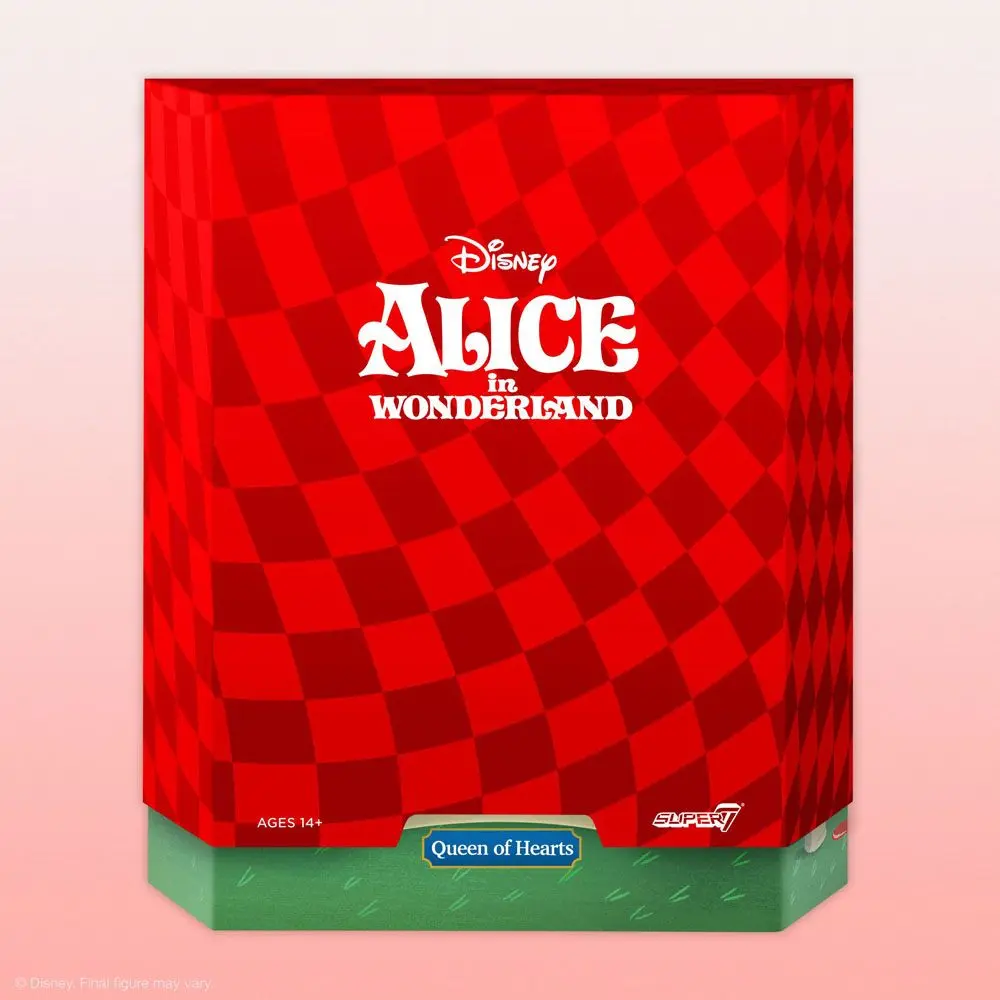 Alice im Wunderland Disney Ultimates Actionfigur Queen of Hearts 18 cm Produktfoto