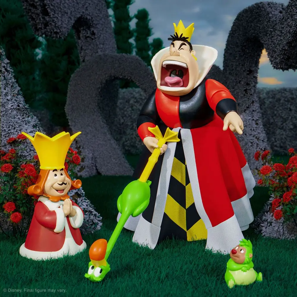 Alice im Wunderland Disney Ultimates Actionfigur Queen of Hearts 18 cm Produktfoto