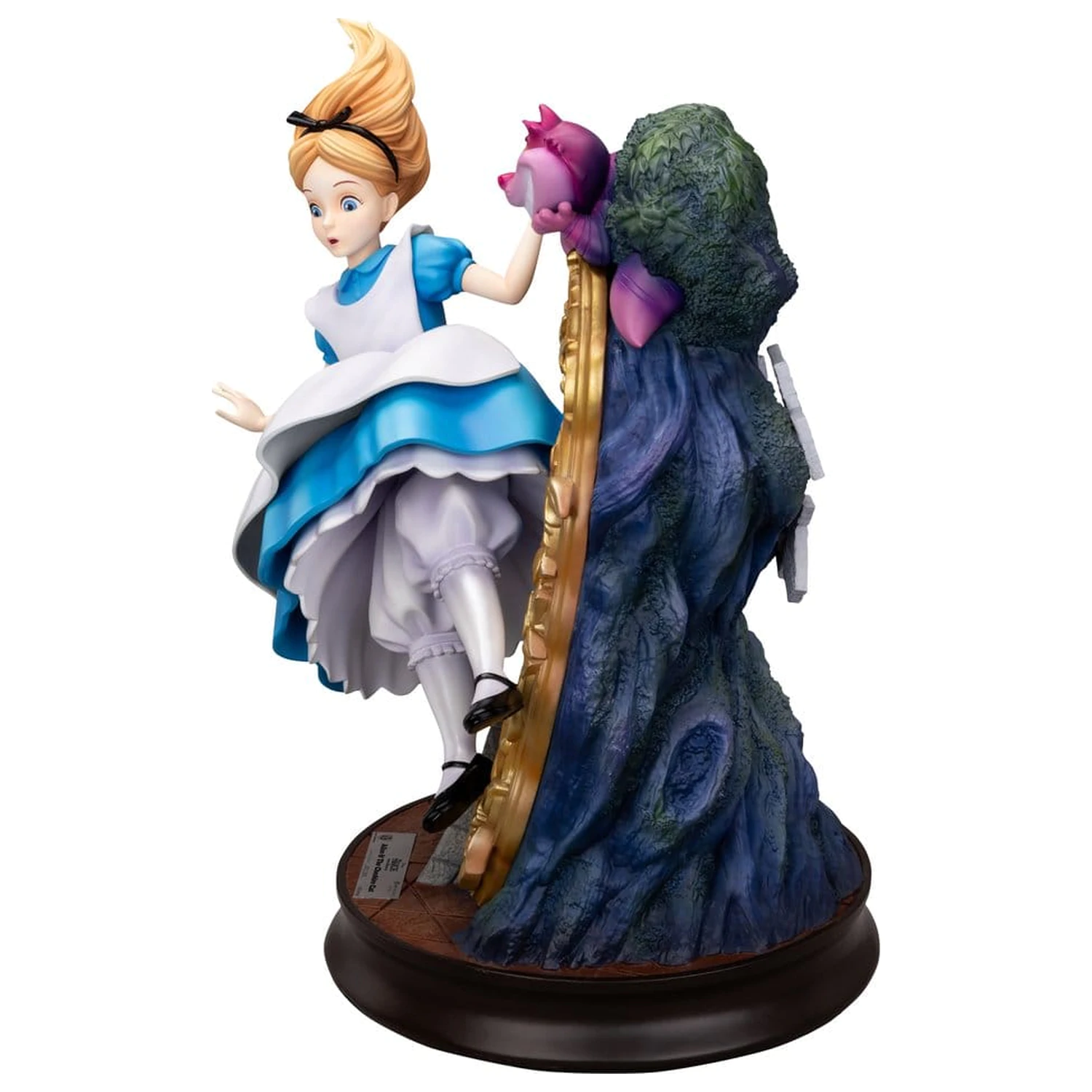 Alice in Wonderland Master Craft Statue Alice & The Cheshire Cat 40 cm Produktfoto