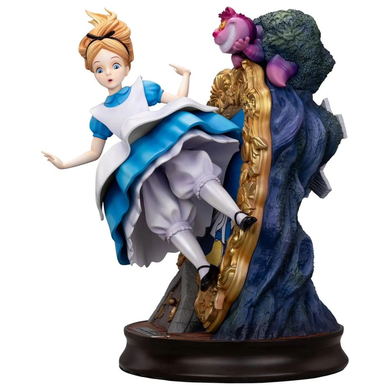 Alice in Wonderland Master Craft Statue Alice & The Cheshire Cat 40 cm Produktfoto