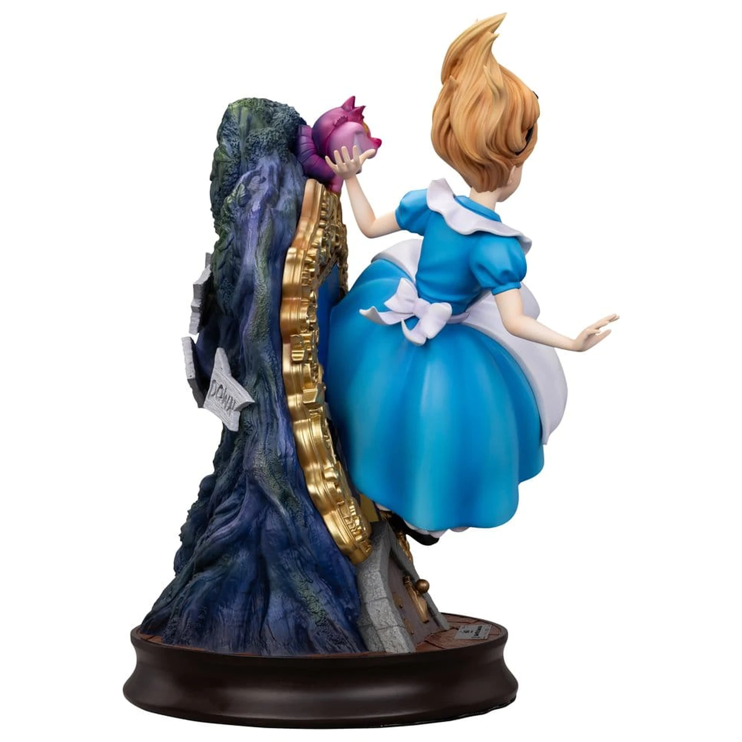 Alice in Wonderland Master Craft Statue Alice & The Cheshire Cat 40 cm Produktfoto