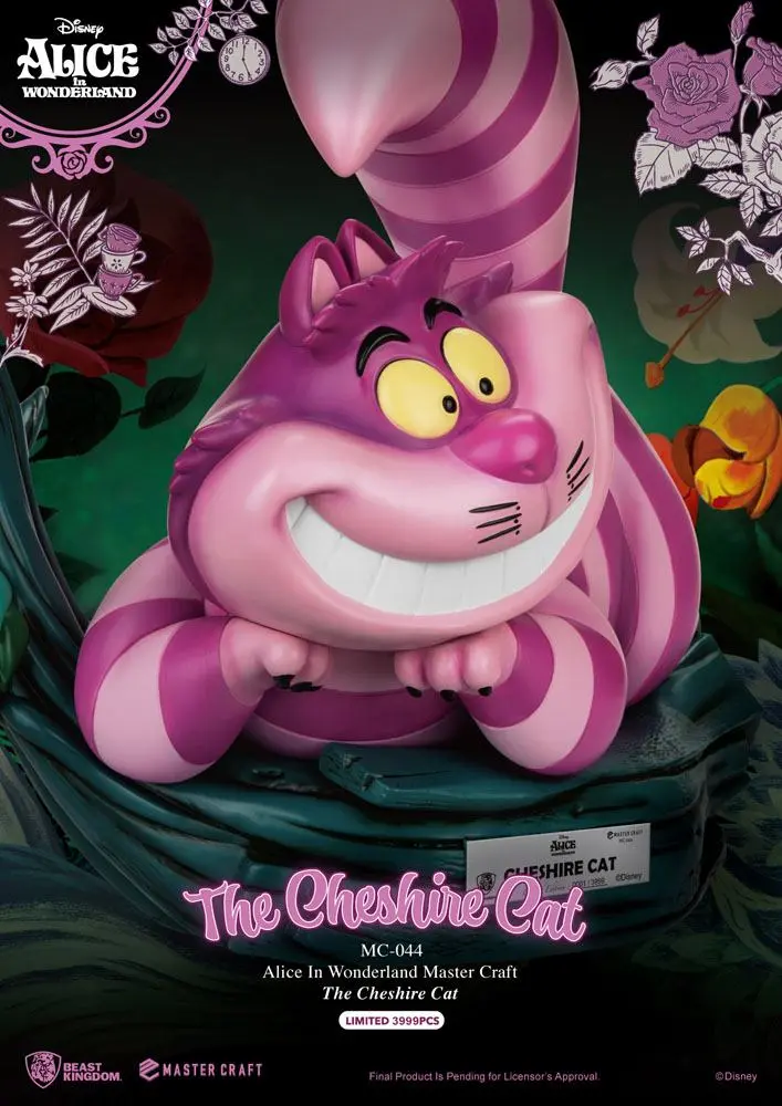 Alice im Wunderland Master Craft Statue The Cheshire Cat 36 cm Produktfoto