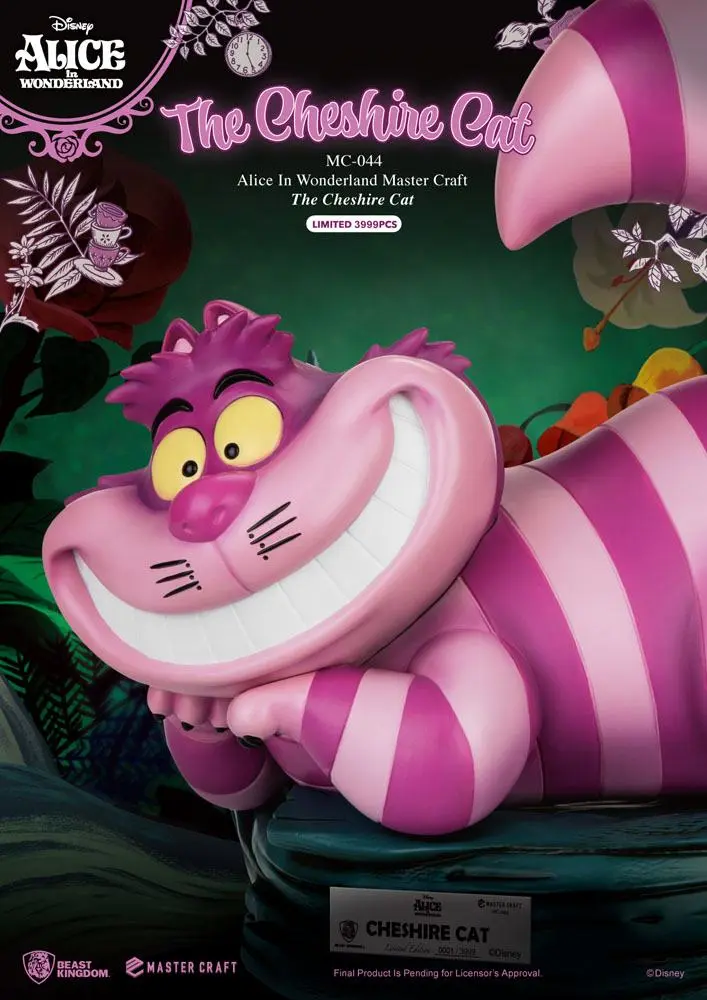 Alice im Wunderland Master Craft Statue The Cheshire Cat 36 cm Produktfoto