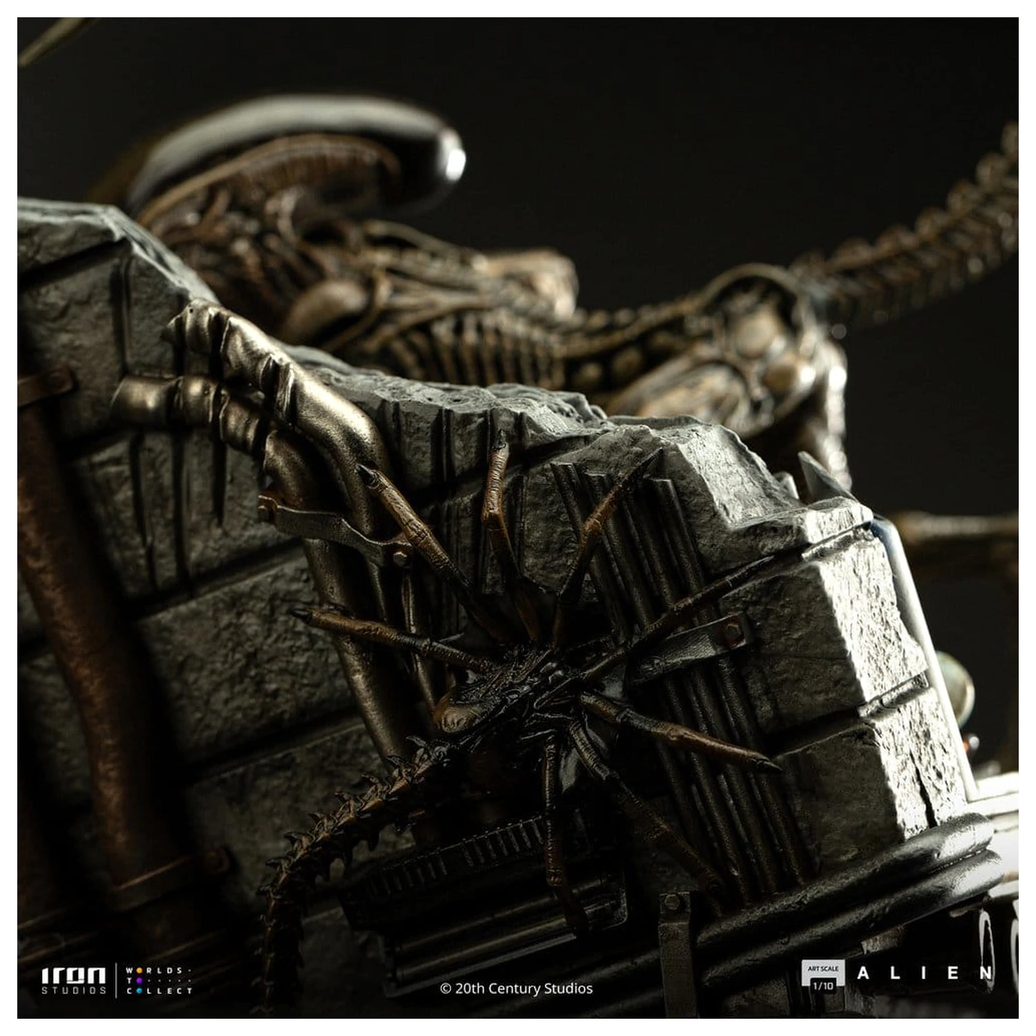 Alien 3 Art Scale Statue 1/10 Ellen Ripley und Dog Alien 23 Zentimeter Produktfoto