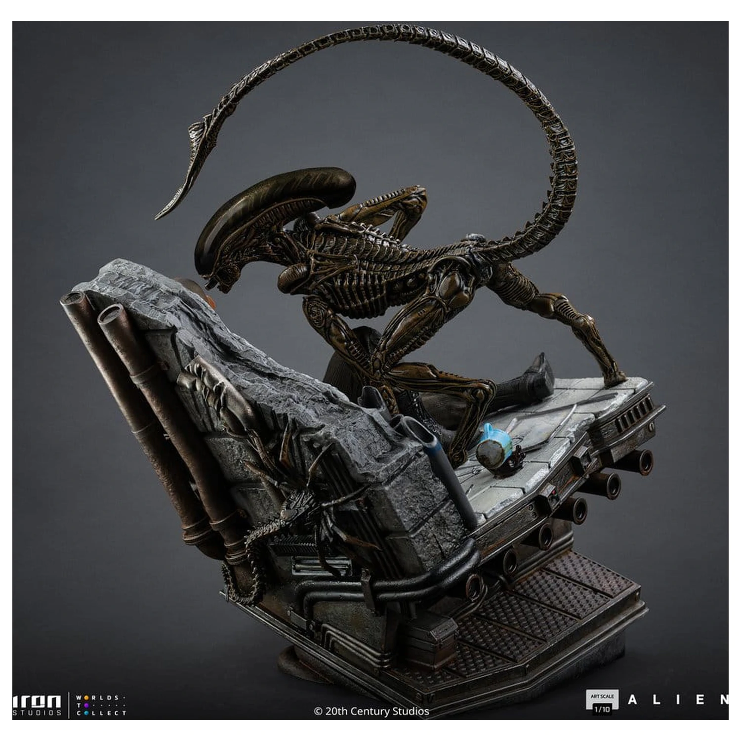 Alien 3 Art Scale Statue 1/10 Ellen Ripley und Dog Alien 23 Zentimeter Produktfoto