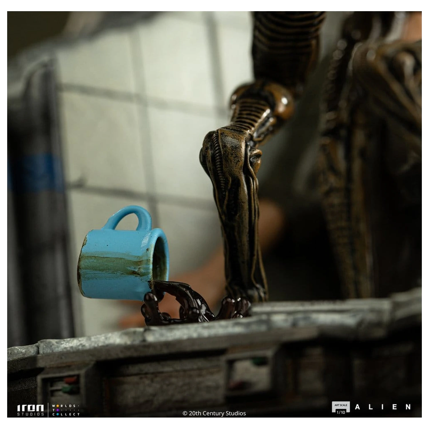 Alien 3 Art Scale Statue 1/10 Ellen Ripley und Dog Alien 23 Zentimeter Produktfoto