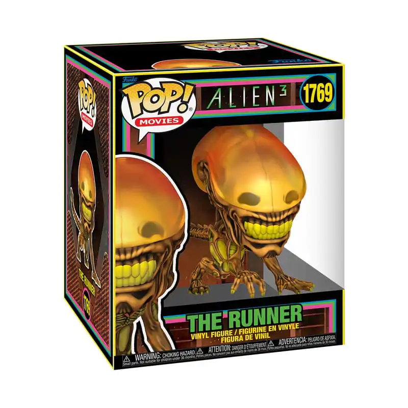 Alien 3 Super Sized Funko POP! Marvel Vinyl Figur The Runner (BLKLT) Exclusive Edition 15 cm Produktfoto