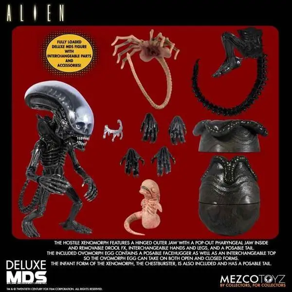 Alien MDS Deluxe Actionfigur Xenomorph 18 cm termékfotó