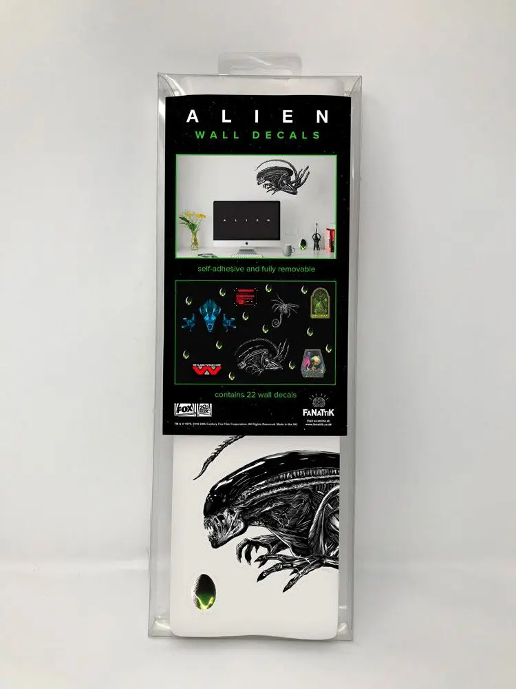 Alien Wand-Sticker Set Produktfoto