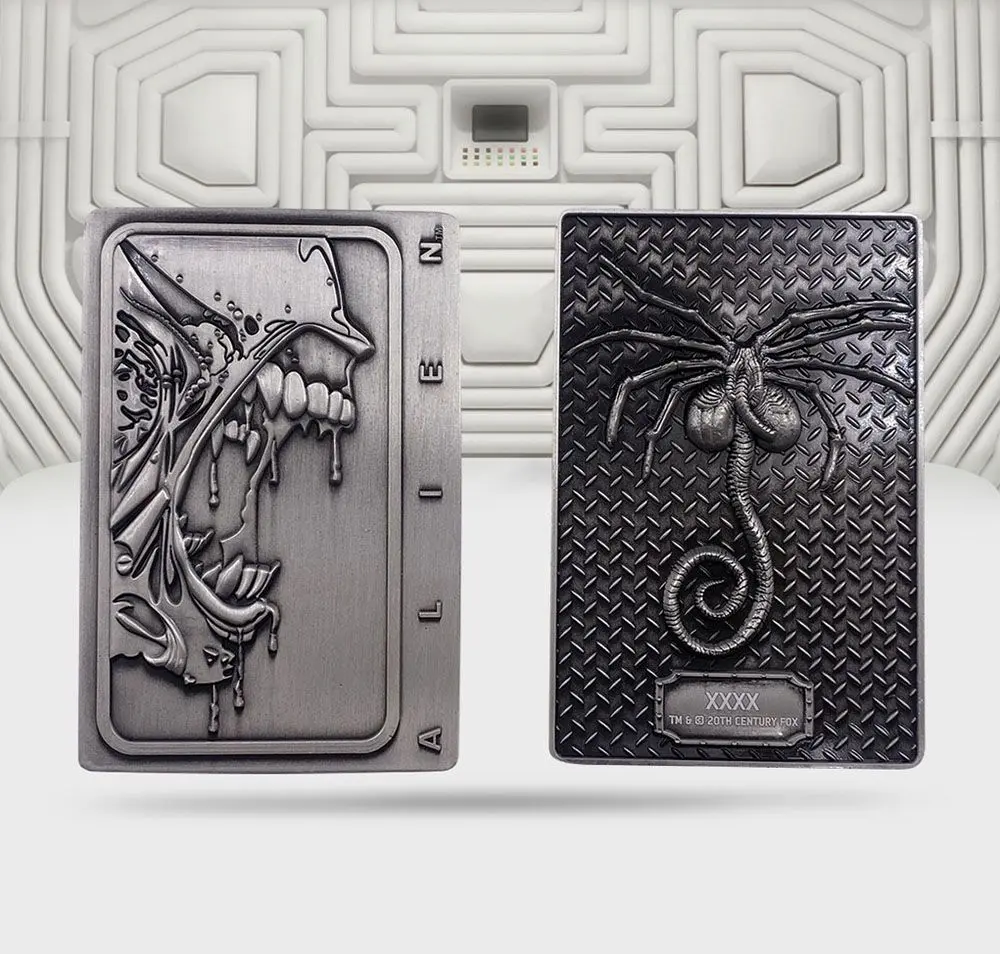 Alien Iconic Scene Collection Metallbarren Xenomorph Antique Limited Edition Produktfoto