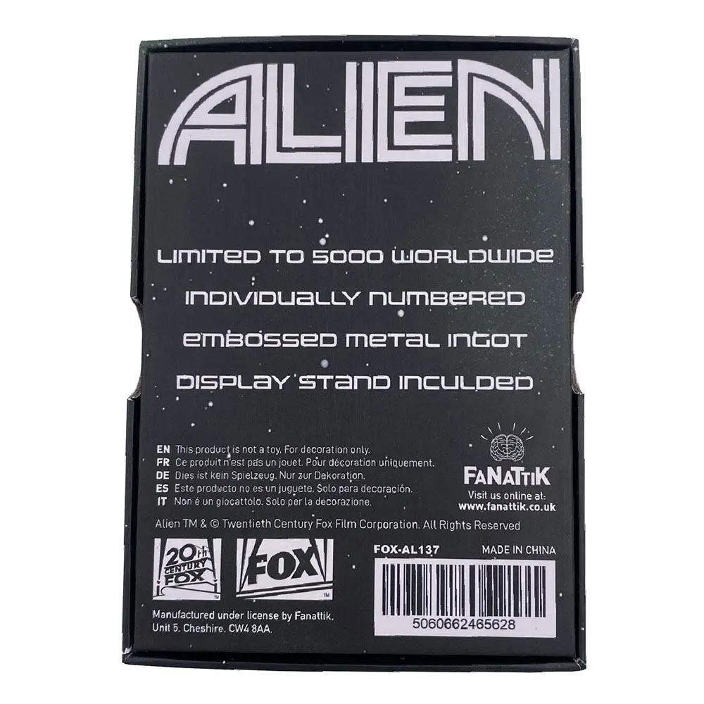 Alien Iconic Scene Collection Metallbarren Xenomorph Antique Limited Edition Produktfoto