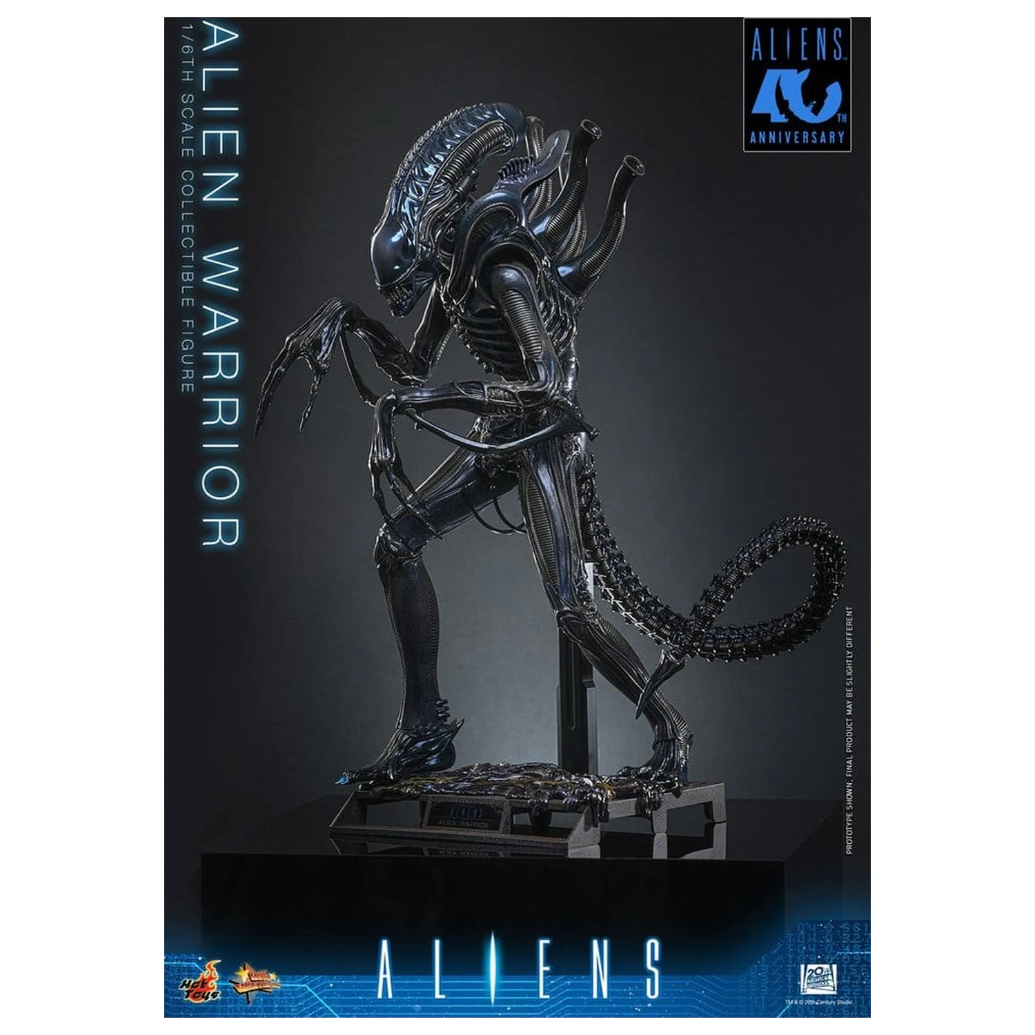 Alien Movie Masterpiece Action Figur 1/6 Alien Warrior 39 cm Produktfoto