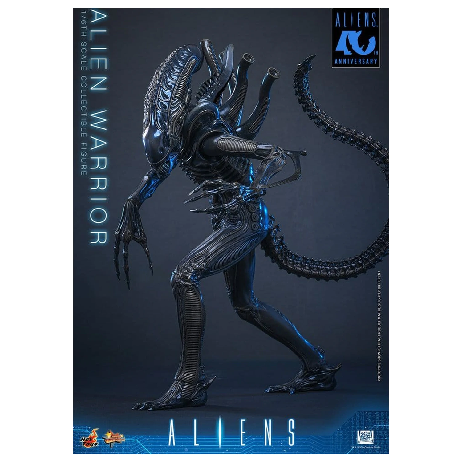 Alien Movie Masterpiece Action Figur 1/6 Alien Warrior 39 cm Produktfoto