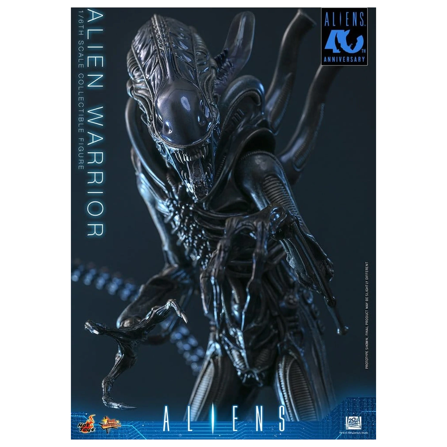 Alien Movie Masterpiece Action Figur 1/6 Alien Warrior 39 cm Produktfoto