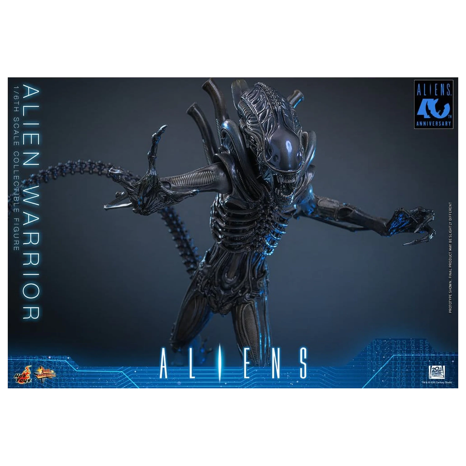 Alien Movie Masterpiece Action Figur 1/6 Alien Warrior 39 cm Produktfoto