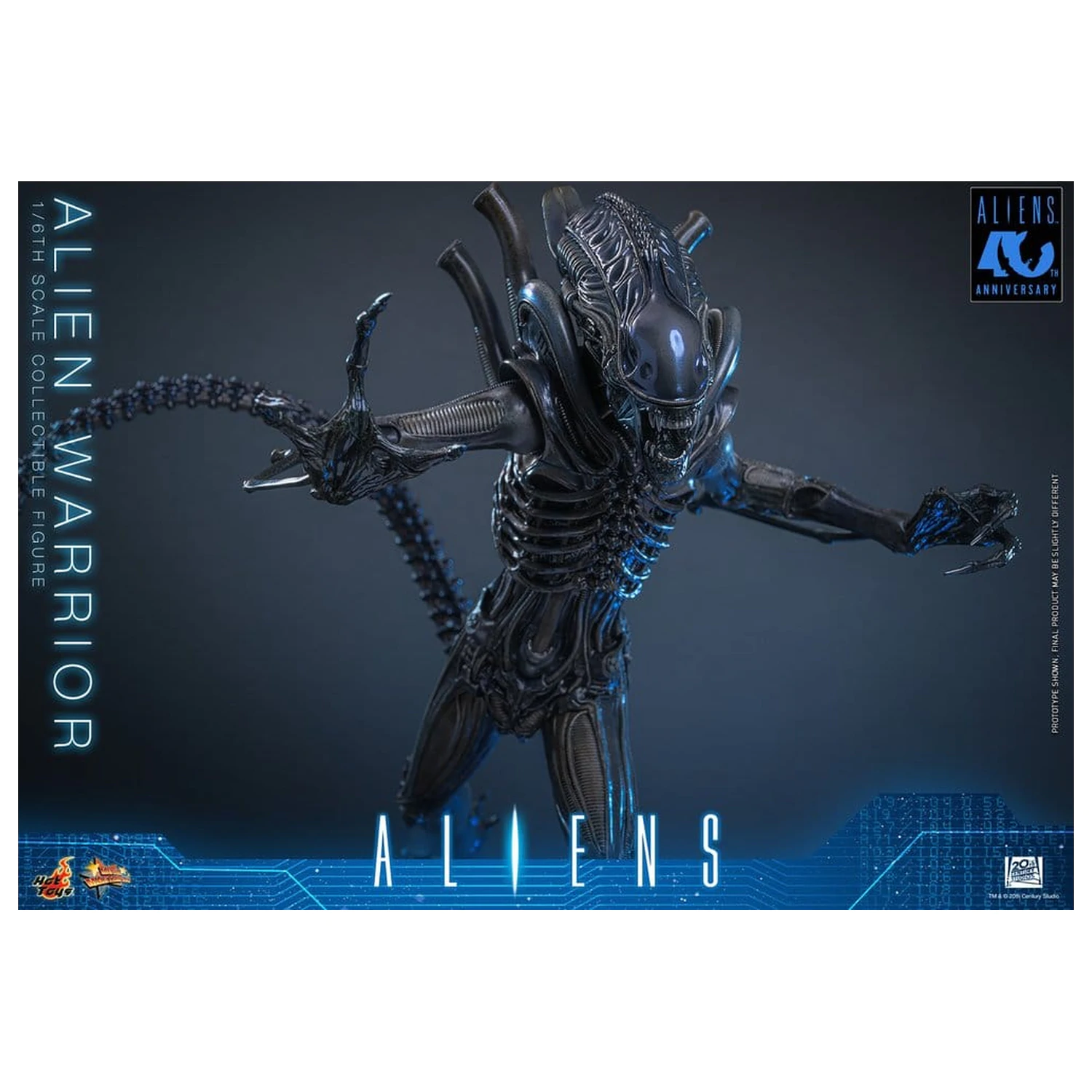 Alien Movie Masterpiece Action Figur 1/6 Alien Warrior 39 cm Produktfoto
