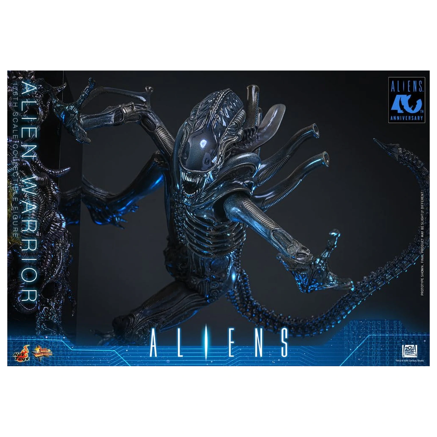 Alien Movie Masterpiece Action Figur 1/6 Alien Warrior 39 cm Produktfoto