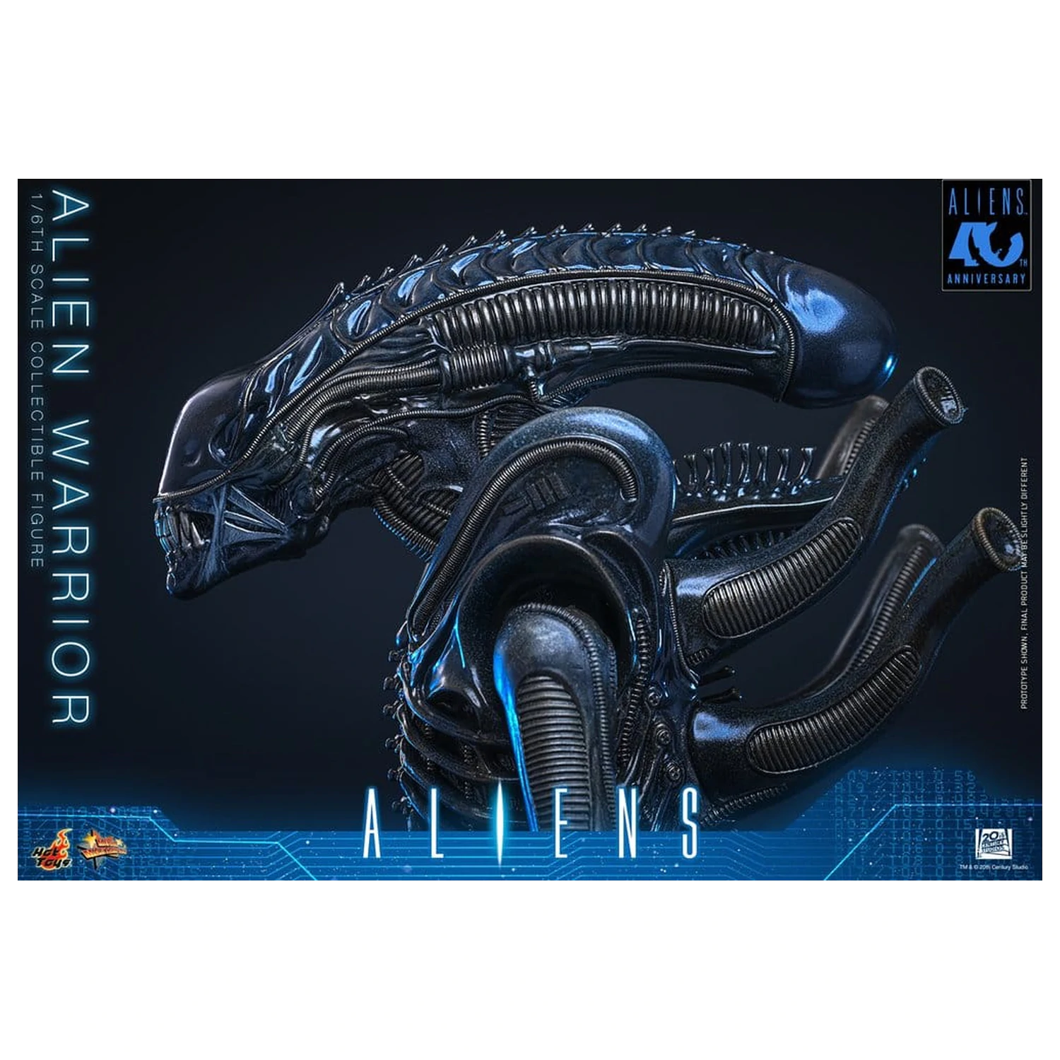 Alien Movie Masterpiece Action Figur 1/6 Alien Warrior 39 cm Produktfoto
