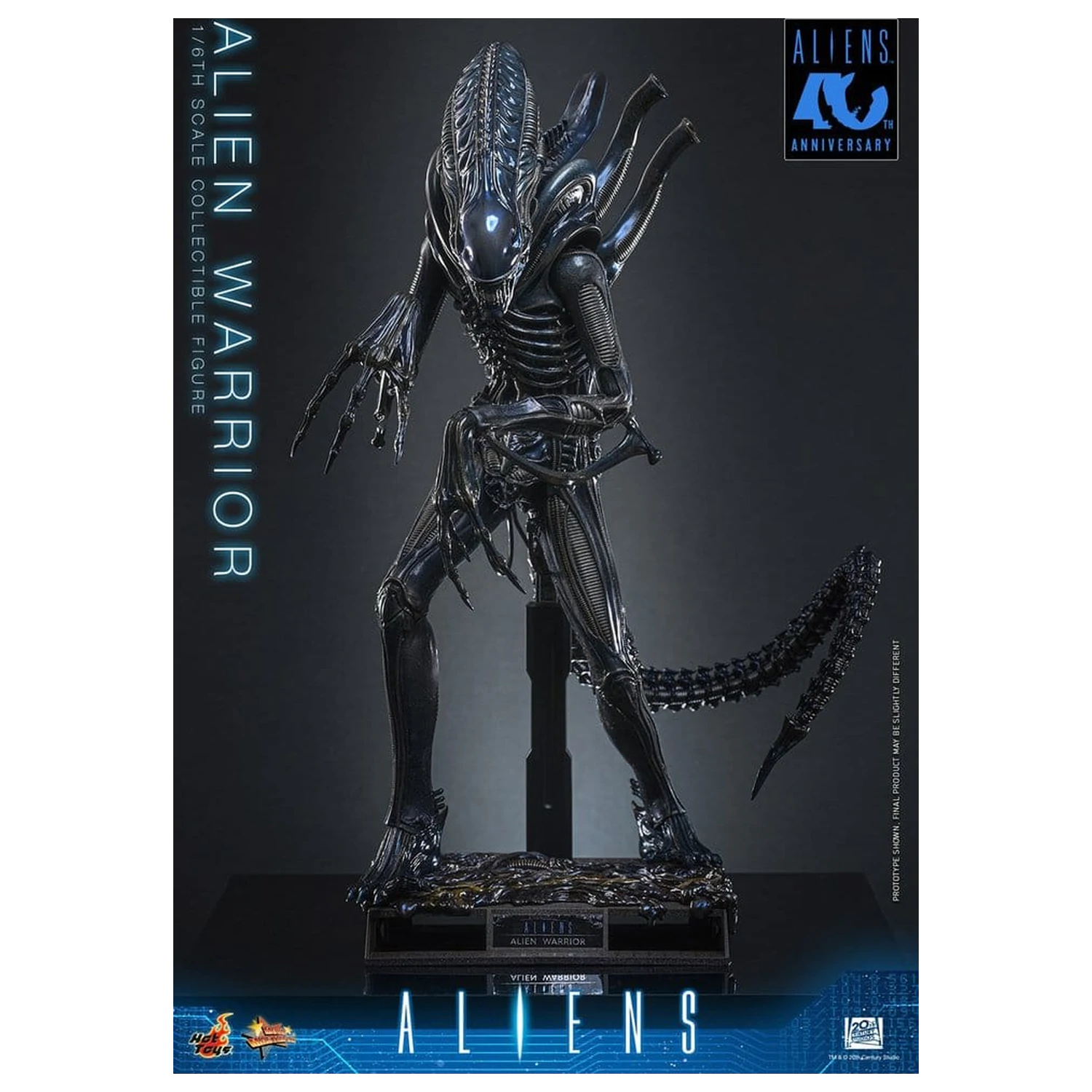 Alien Movie Masterpiece Action Figur 1/6 Alien Warrior 39 cm Produktfoto