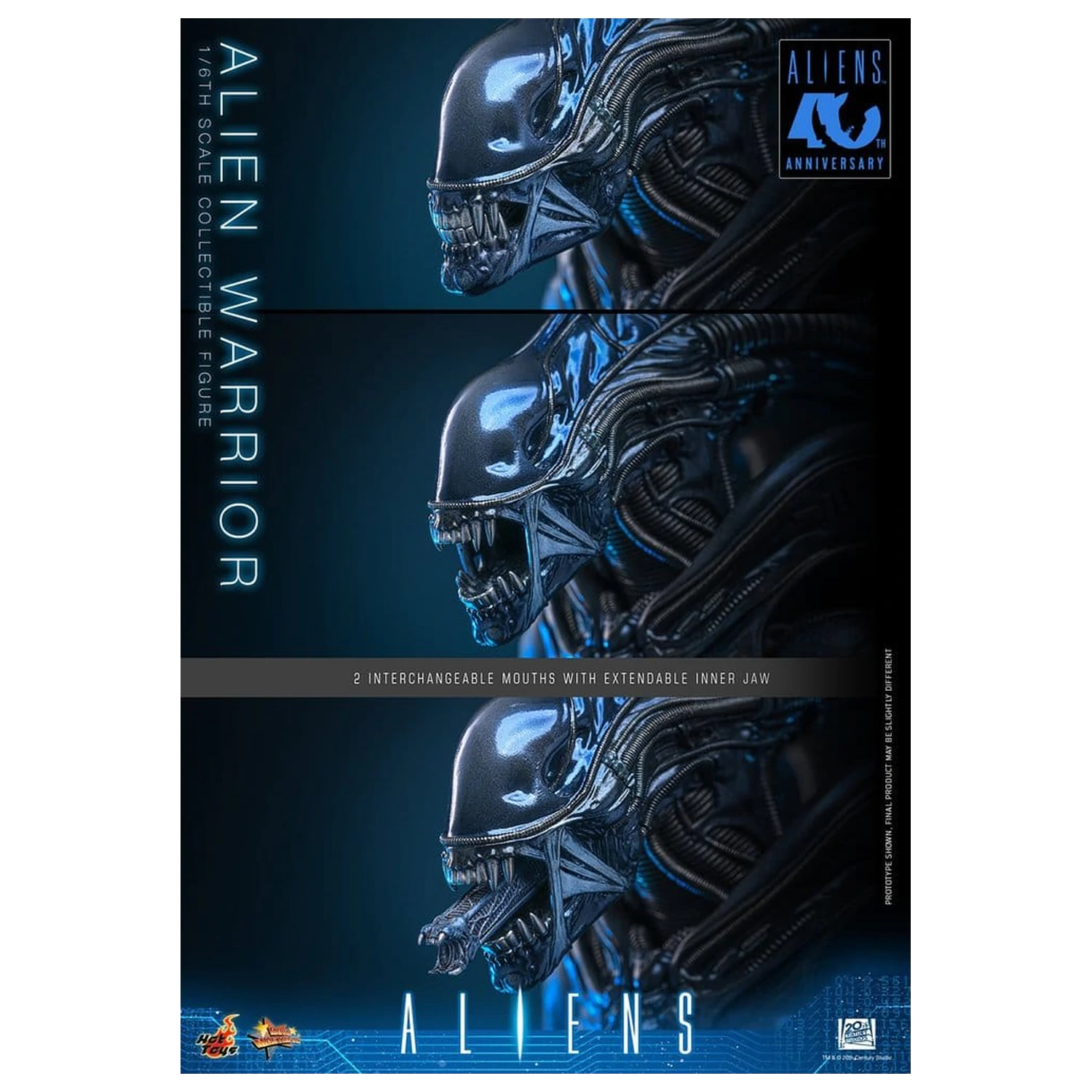 Alien Movie Masterpiece Action Figur 1/6 Alien Warrior 39 cm Produktfoto