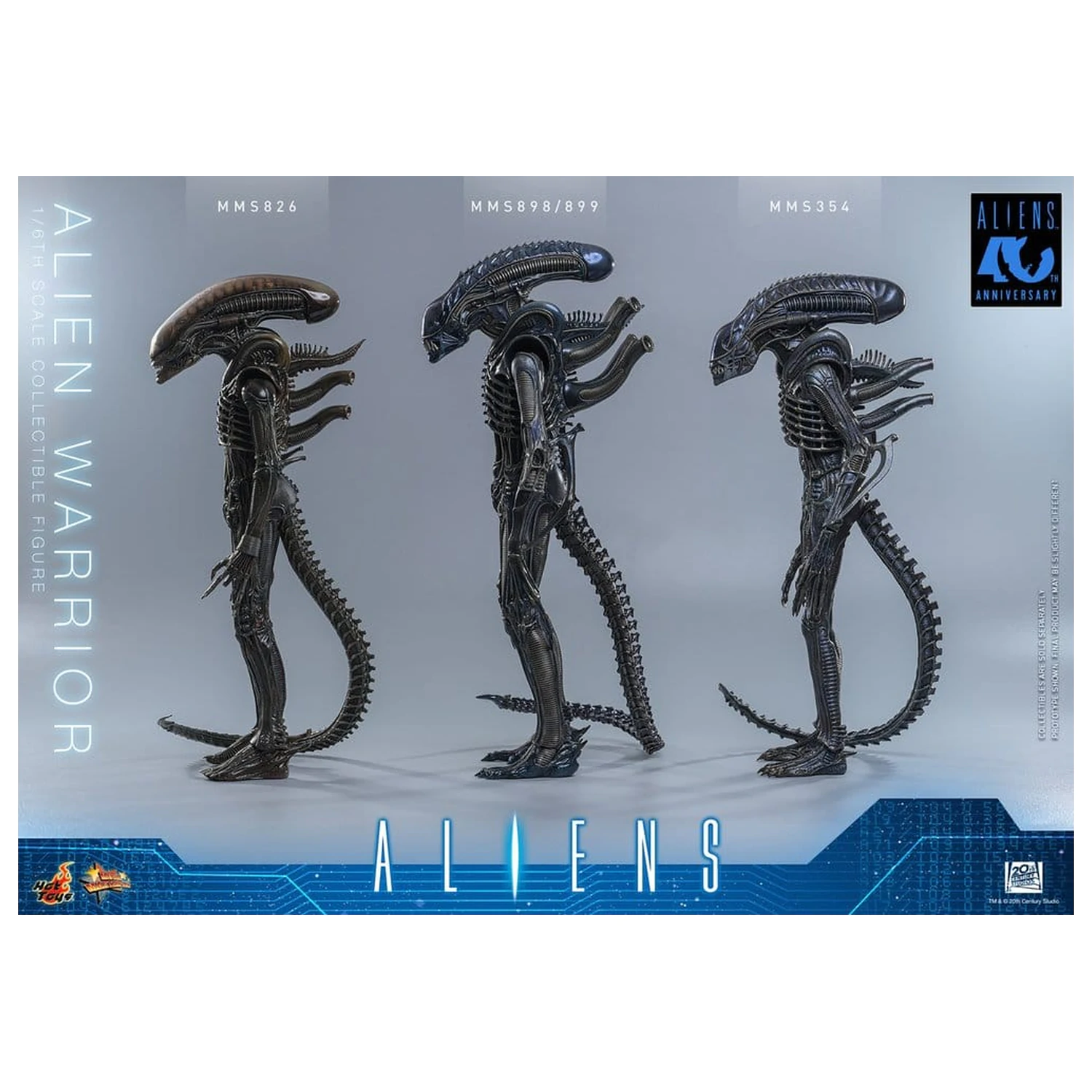 Alien Movie Masterpiece Action Figur 1/6 Alien Warrior 39 cm Produktfoto