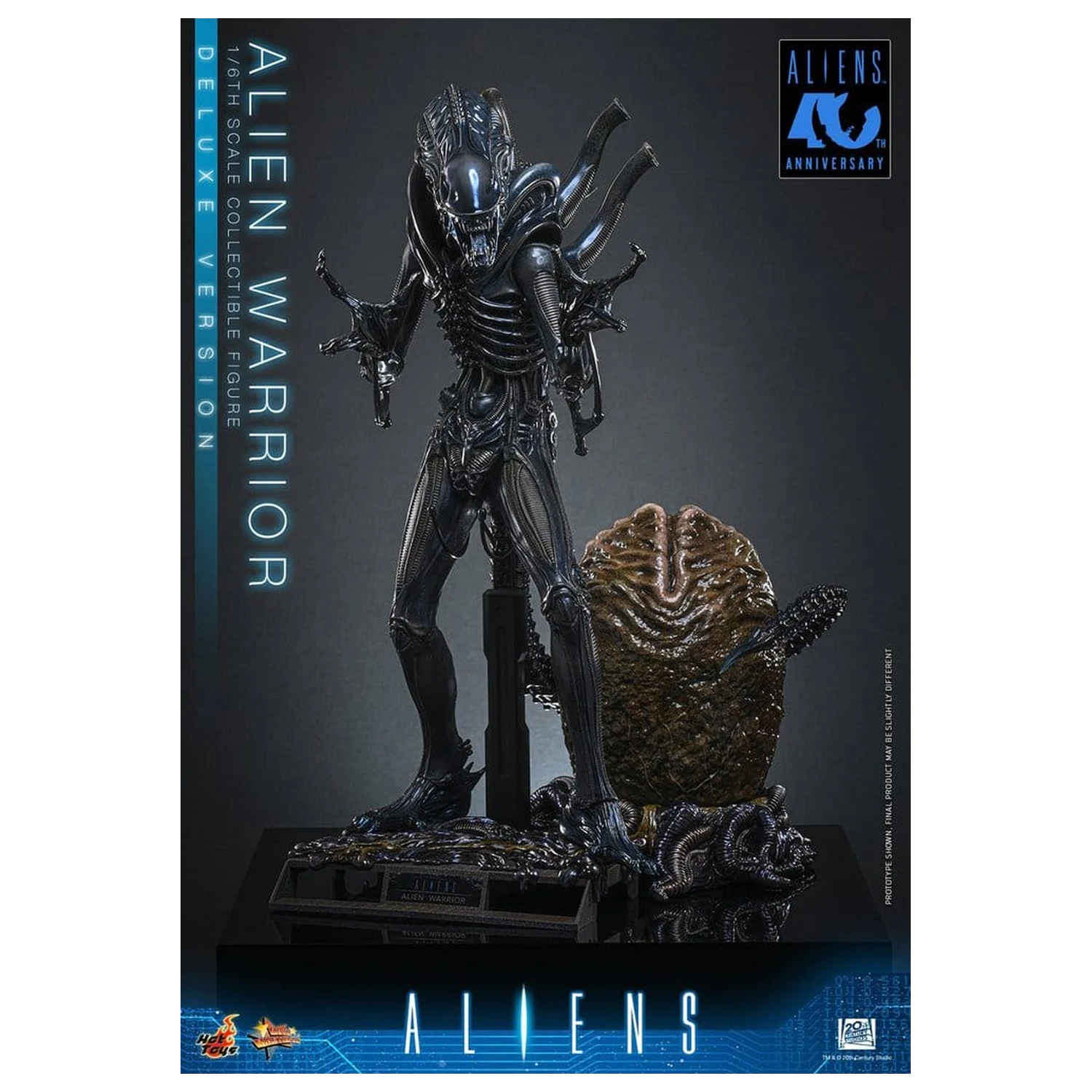 Alien Movie Masterpiece Action Figur 1/6 Alien Warrior (Deluxe Version) 39 cm Produktfoto