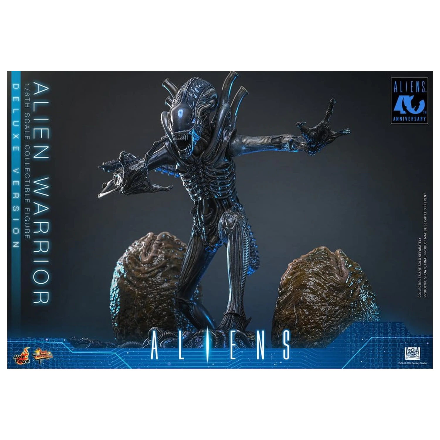 Alien Movie Masterpiece Action Figur 1/6 Alien Warrior (Deluxe Version) 39 cm Produktfoto