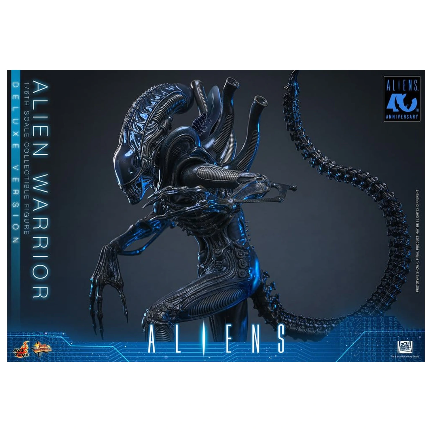 Alien Movie Masterpiece Action Figur 1/6 Alien Warrior (Deluxe Version) 39 cm Produktfoto
