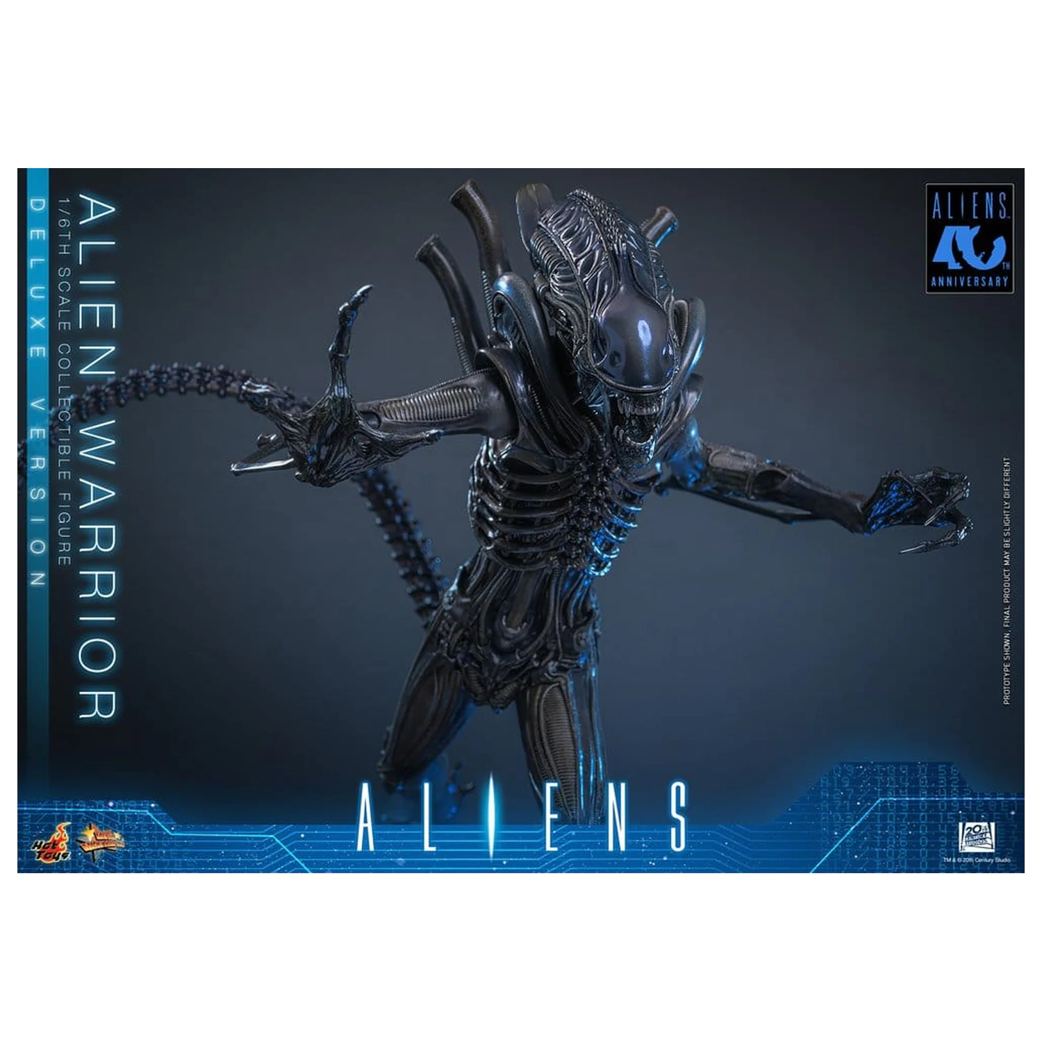 Alien Movie Masterpiece Action Figur 1/6 Alien Warrior (Deluxe Version) 39 cm Produktfoto