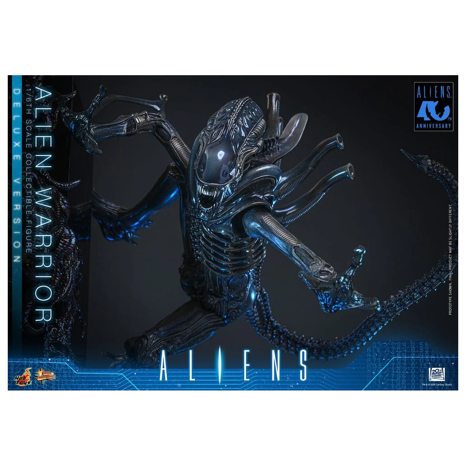 Alien Movie Masterpiece Action Figur 1/6 Alien Warrior (Deluxe Version) 39 cm Produktfoto
