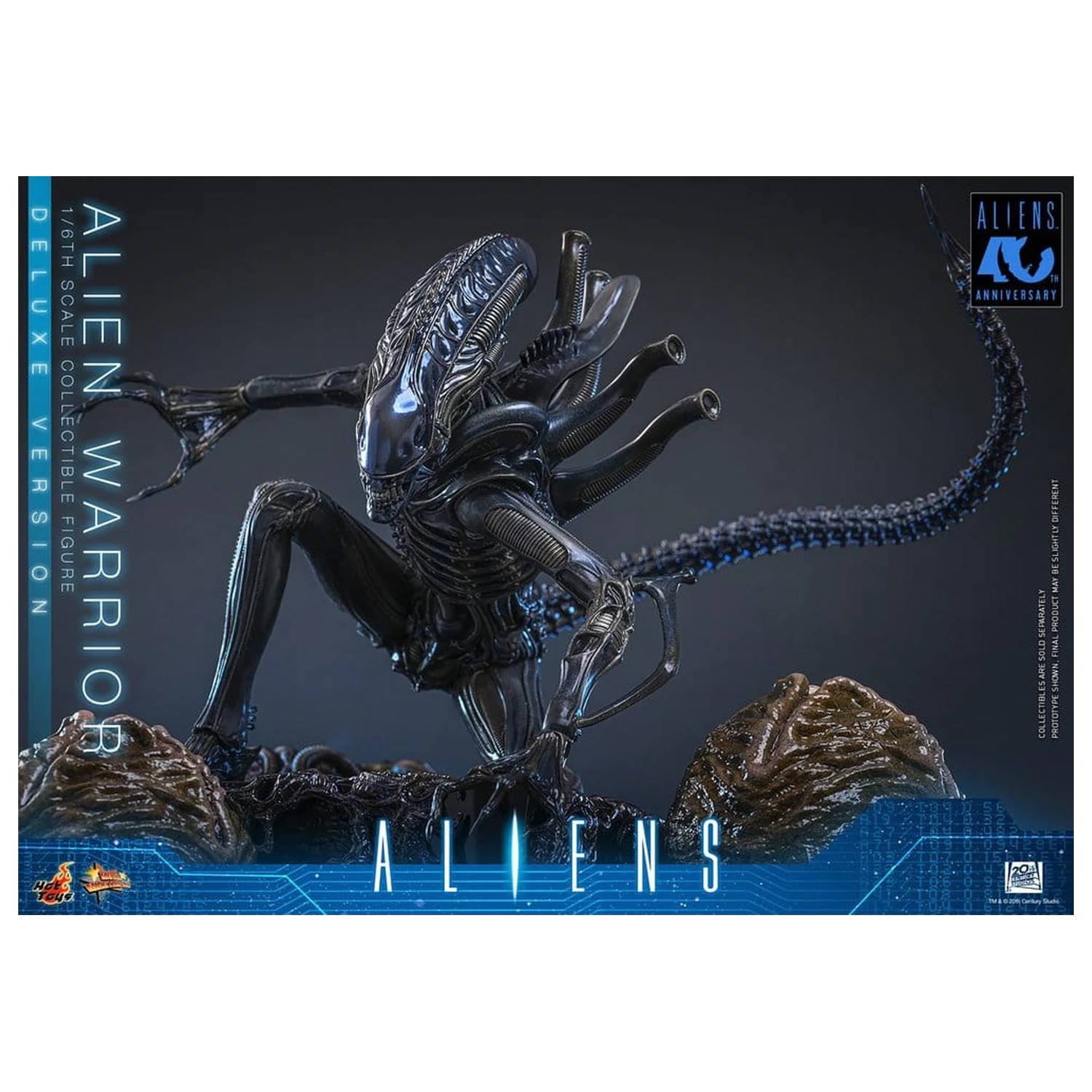 Alien Movie Masterpiece Action Figur 1/6 Alien Warrior (Deluxe Version) 39 cm Produktfoto