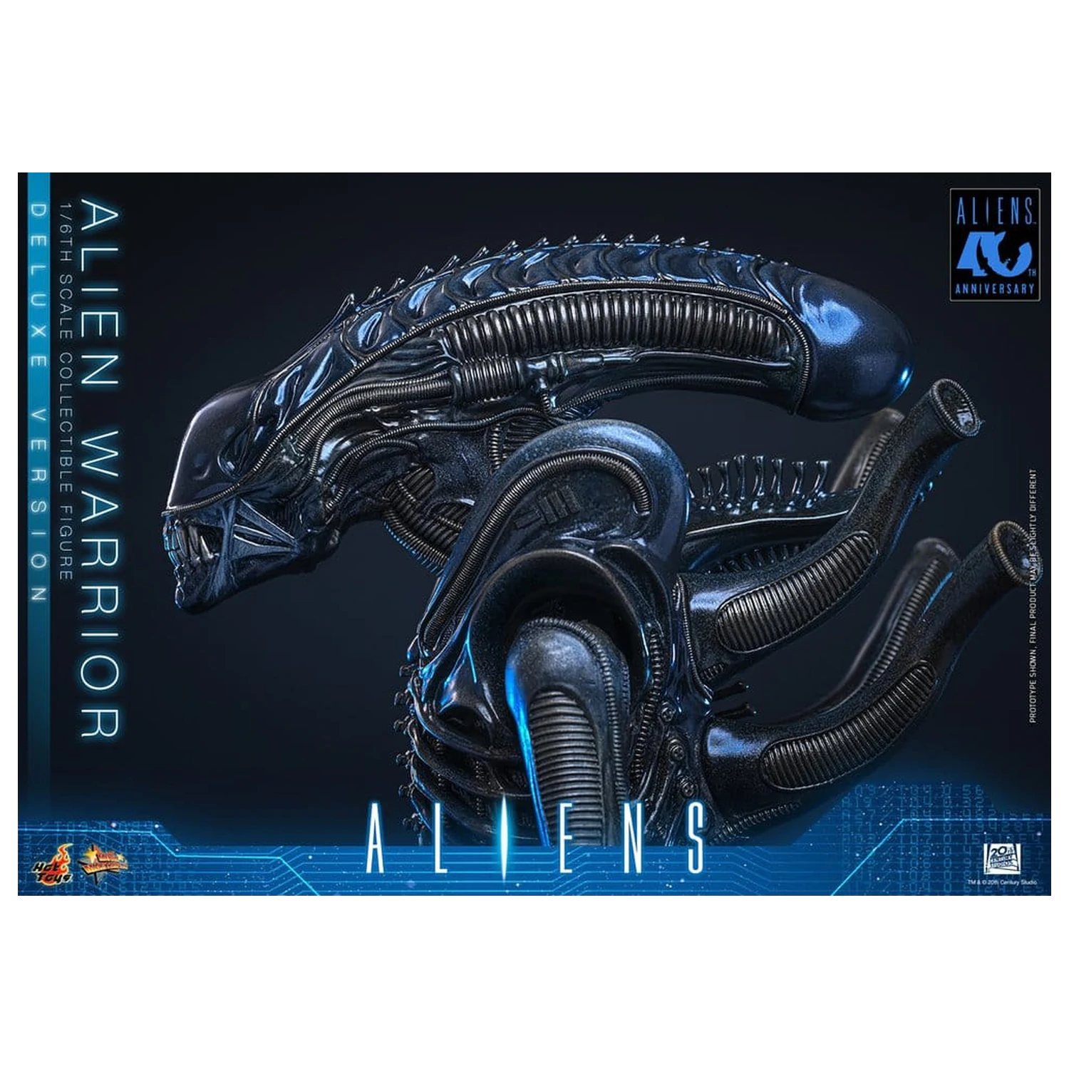 Alien Movie Masterpiece Action Figur 1/6 Alien Warrior (Deluxe Version) 39 cm Produktfoto