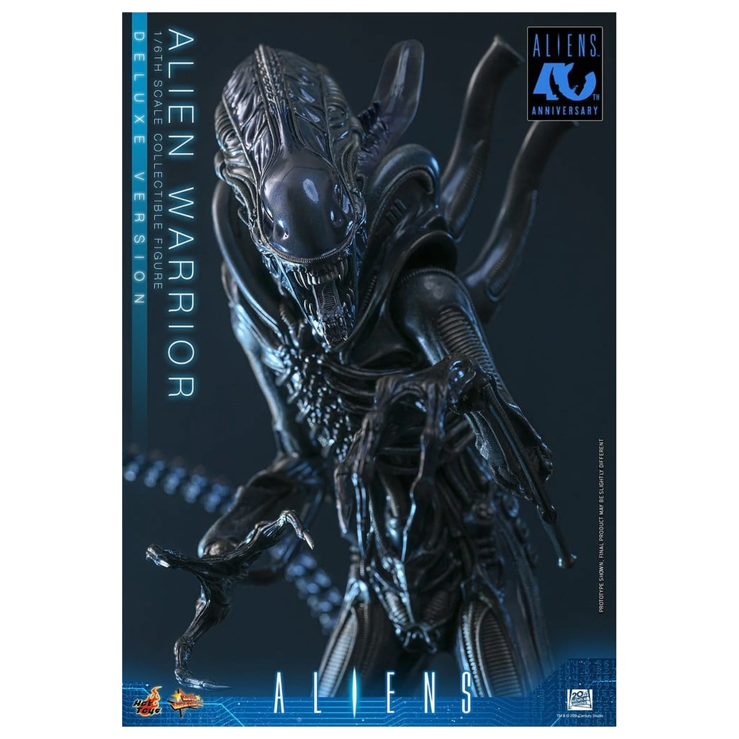 Alien Movie Masterpiece Action Figur 1/6 Alien Warrior (Deluxe Version) 39 cm Produktfoto