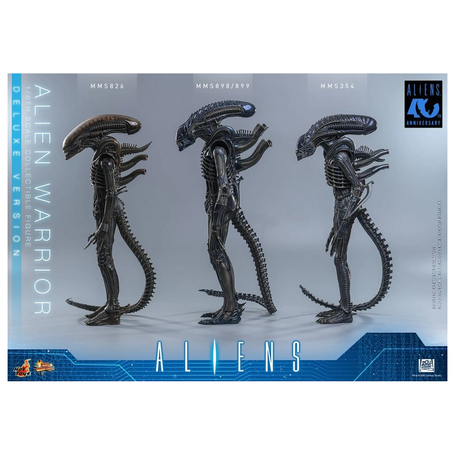 Alien Movie Masterpiece Action Figur 1/6 Alien Warrior (Deluxe Version) 39 cm Produktfoto